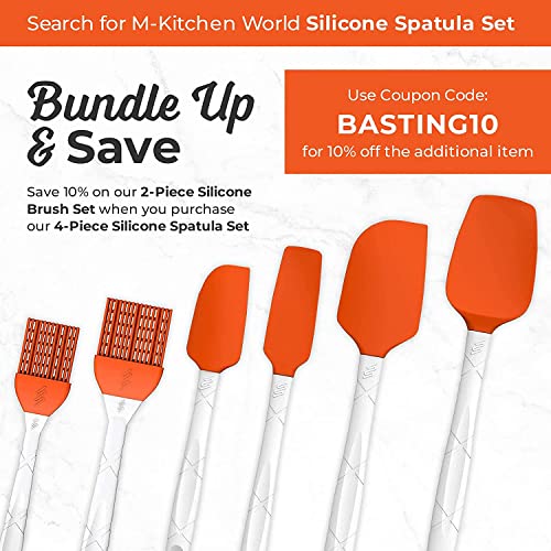 M KITCHEN WORLD Silicone Basting Brush Set M KITCHEN WORLD Silicone Basting Brush Set